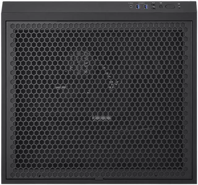 Alt view image 16 of 17 - Thermaltake Tower 200 Mini-ITX Computer Case; 2x140mm Pre-installed CT140 Fans; Supports GPU Length Up To 380mm; CA-1X9-00S1WN-00; Black