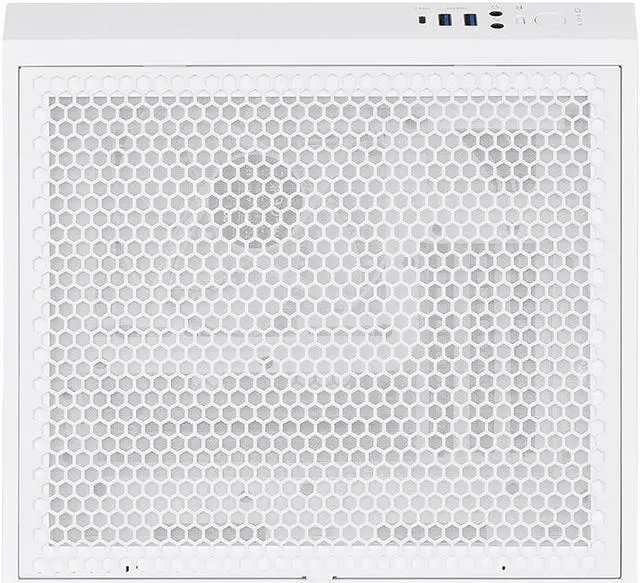 Alt view image 16 of 17 - Thermaltake Tower 200 Snow Mini-ITX Computer Case; 2x140mm Pre-installed White CT140 Fans; Supports GPU Length Up To 380mm; CA-1X9-00S6WN-00; White