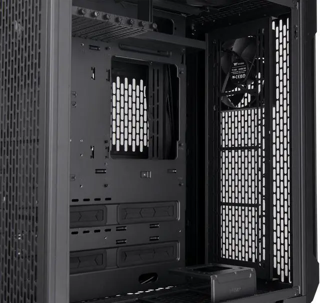 Alt view image 8 of 19 - Thermaltake CTE C700 Air Mid Tower with Centralized Thermal Efficiency Design; 3x140mm CT140 Fans Pre-Installed; Tempered Glass Side Panel; CA-1X7-00F1WN-00