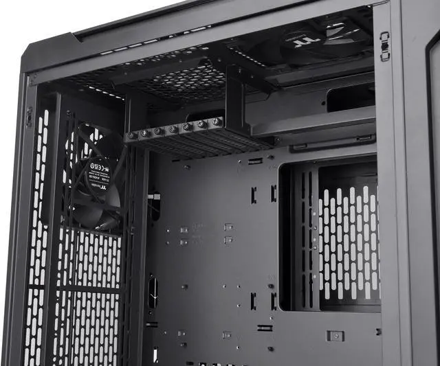 Alt view image 18 of 19 - Thermaltake CTE C700 Air Mid Tower with Centralized Thermal Efficiency Design; 3x140mm CT140 Fans Pre-Installed; Tempered Glass Side Panel; CA-1X7-00F1WN-00