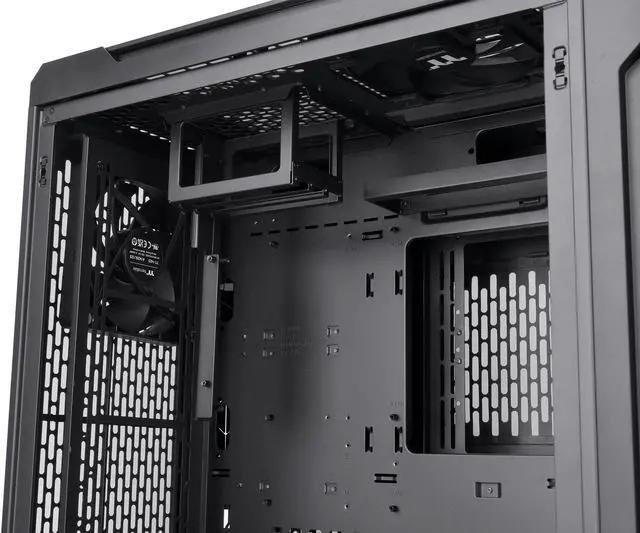 Alt view image 19 of 19 - Thermaltake CTE C700 Air Mid Tower with Centralized Thermal Efficiency Design; 3x140mm CT140 Fans Pre-Installed; Tempered Glass Side Panel; CA-1X7-00F1WN-00