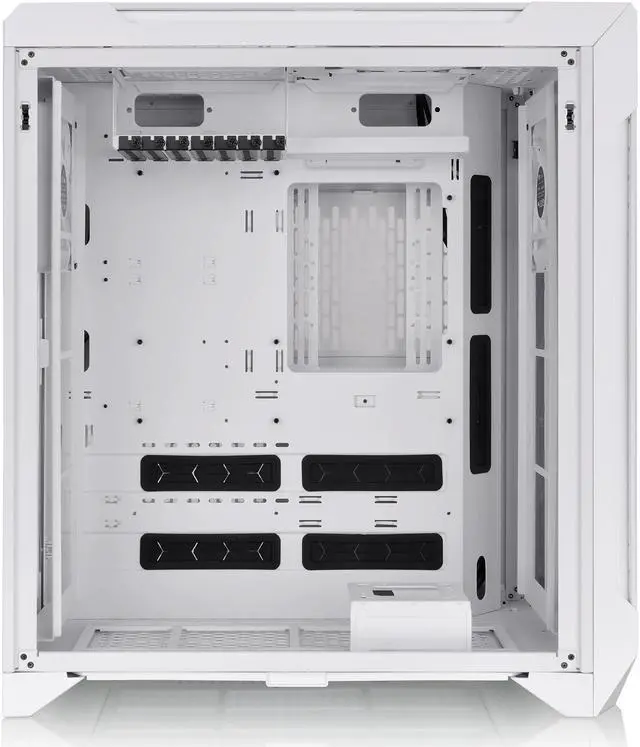Alt view image 11 of 19 - Thermaltake CTE C700 Air Snow Mid Tower with Centralized Thermal Efficiency Design; 3x140mm White CT140 Fans Pre-Installed; Tempered Glass Side Panel; CA-1X7-00F6WN-00; White
