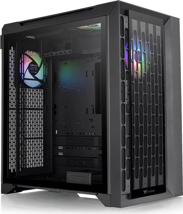 Main image of Thermaltake CTE C700 TG ARGB E-ATX Mid Tower Centralized Thermal Efficiency Design; 3x140mm CT140 ARGB Fans Pre-Installed; Tempered Glass Front & Side Panel; CA-1X7-00F1WN-01