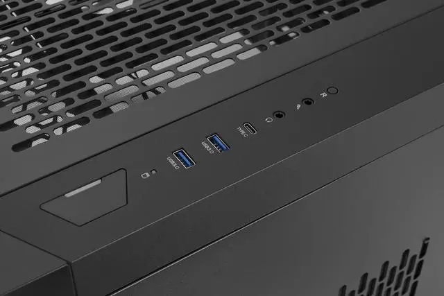 Alt view image 7 of 19 - Thermaltake CTE C700 TG ARGB E-ATX Mid Tower Centralized Thermal Efficiency Design; 3x140mm CT140 ARGB Fans Pre-Installed; Tempered Glass Front & Side Panel; CA-1X7-00F1WN-01