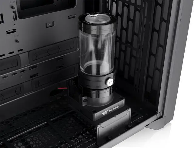 Alt view image 17 of 19 - Thermaltake CTE C700 TG ARGB E-ATX Mid Tower Centralized Thermal Efficiency Design; 3x140mm CT140 ARGB Fans Pre-Installed; Tempered Glass Front & Side Panel; CA-1X7-00F1WN-01