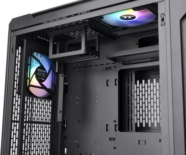 Alt view image 19 of 19 - Thermaltake CTE C700 TG ARGB E-ATX Mid Tower Centralized Thermal Efficiency Design; 3x140mm CT140 ARGB Fans Pre-Installed; Tempered Glass Front & Side Panel; CA-1X7-00F1WN-01