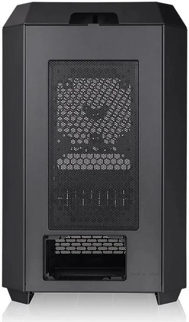 Alt view image 3 of 5 - Thermaltake Tower 300 Black Micro-ATX Case; 2x140mm CT Fan Included; Support Up to 420mm Radiator; Horizontal display capable with optional Chassis Stand Kit/Optional LCD Kit; CA-1Y4-00S1WN-00