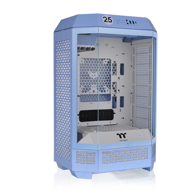 Thermaltake Tower 300 Micro-ATX Case In Limestone - Includes 2x140mm CT Fans, USB 3.2 & Type-C