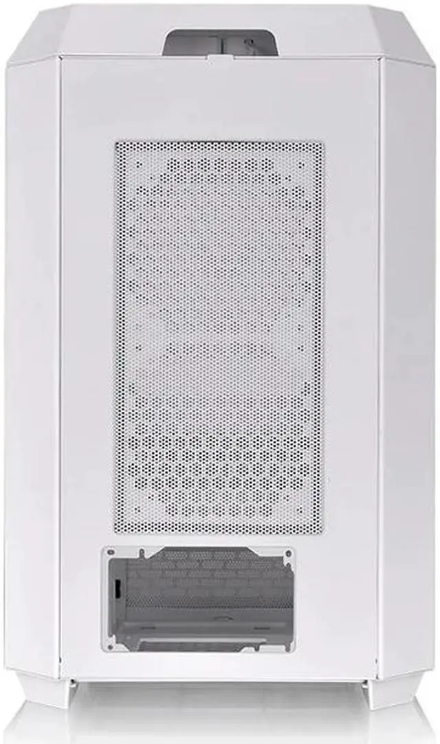 Alt view image 4 of 5 - Thermaltake Tower 300 Snow Micro-ATX Case; 2x140mm CT Fan Included; Support Up to 420mm Radiator; Horizontal display capable with optional Chassis Stand Kit/Optional LCD Kit; CA-1Y4-00S6WN-00