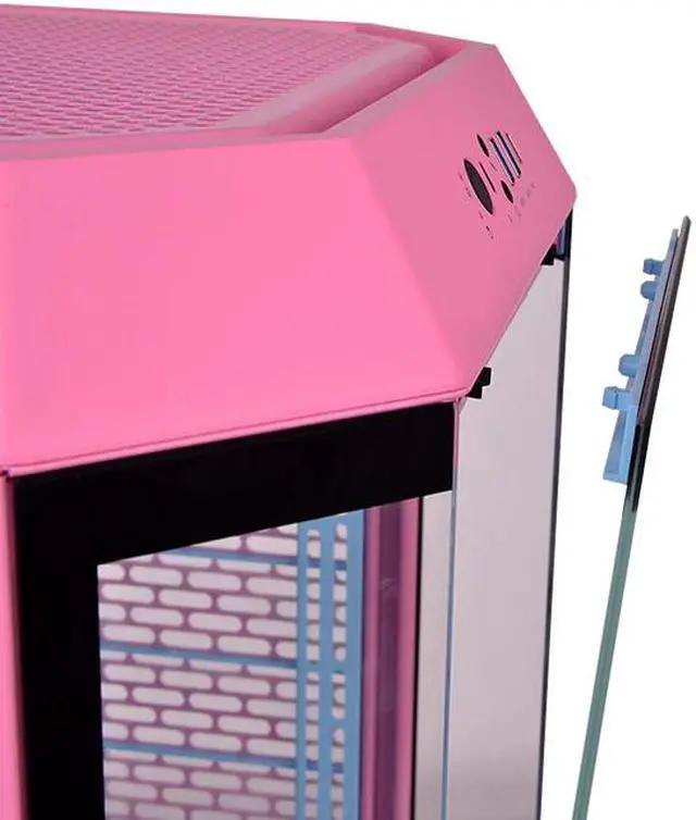 Alt view image 5 of 5 - Tower 300 Bubble Pink Micro-ATX Case; 2x140mm CT Fan Included; Support Up to 420mm Radiator; Horizontal display capable with optional Chassis Stand Kit/Optional LCD Kit; CA-1Y4-00SAWN-00