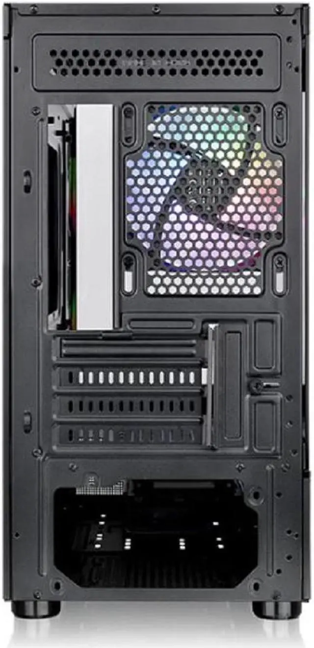Alt view image 7 of 7 - Thermaltake View 170 TG ARGB Black Micro-ATX Case; 3x120mm ARGB Fans included; Supports Up to 280mm Radiator; Front & Side Dual Tempered Glass Panel; CA-1Z4-00M1WN-00; 3 Year Warranty