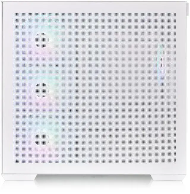 Alt view image 5 of 7 - Thermaltake View 380 TG ARGB Snow ATX Case; 4x120mm ARGB Fans Included; Supports Hidden-Connector Motherboard; Front & Side Dual Tempered Glass Panel; CA-1Z2-00M6WN-00; 3 Year Warranty