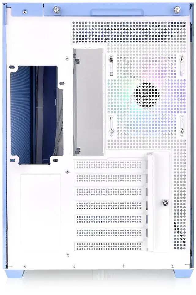 Alt view image 8 of 8 - Thermaltake View 380 TG ARGB Hydrangea Blue ATX Case; 4x120mm ARGB Fans Included; Supports Hidden-Connector Motherboard; Front & Side Dual Tempered Glass Panel; CA-1Z2-00MFWN-00 ; 3 Year Warranty