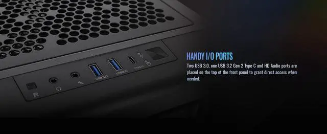 Alt view image 18 of 20 - Thermaltake Ceres 350 MX Black Mid Tower ATX Case; 3 Pre-installed ARGB Fans; Dual Front Panels; Hidden-Connector Motherboard Compatible; CA-1Z3-00M1WN-00