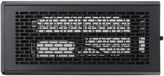 Alt view image 8 of 15 - Thermaltake TR100 SFF Chassis mITX Support 18.9 Liters PCIe 4.0 Riser Cable Included 360mm GPU Clearance 280mm Radiator Support Removable PCIe Bracket, Black, CA-11A-00S1NN-00