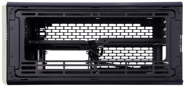 Alt view image 7 of 15 - Thermaltake TR100 SFF Chassis mITX Support 18.9 Liters PCIe 4.0 Riser Cable Included 360mm GPU Clearance 280mm Radiator Support Removable PCIe Bracket, Matcha Green, CA-11A-00SENN-00