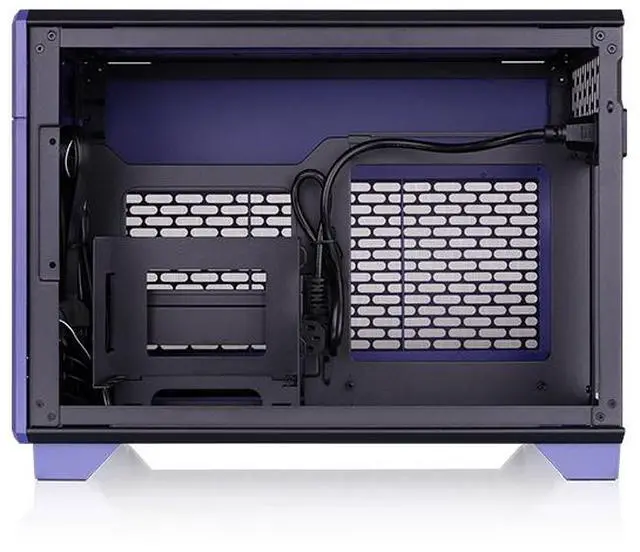 Alt view image 5 of 5 - Thermaltake TR100 SFF Chassis; mITX Support; 18.9 Liters; PCIe 4.0 Riser Cable Included; 360mm GPU Clearance; 280mm Radiator Support; Removable PCIe Bracket; Future Dusk; CA-11A-00SNNN-00