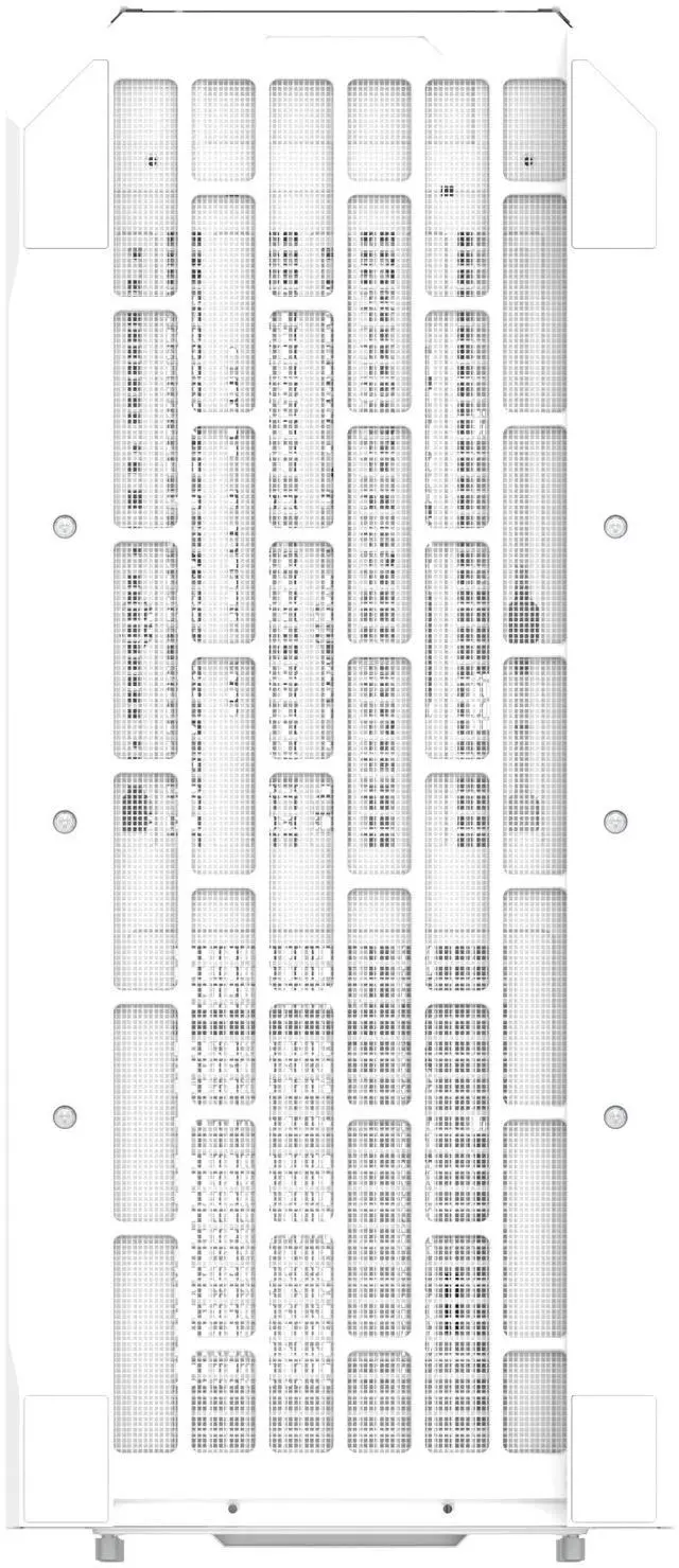Alt view image 7 of 9 - Thermaltake View 600 TG; Full Tower; 420mm Radiator Support; 480mm GPU Clearance; Hidden Connector Support; Rotatable PCIe Slots; 220mm PSU Clearance; Snow; CA-11H-00F6WN-00