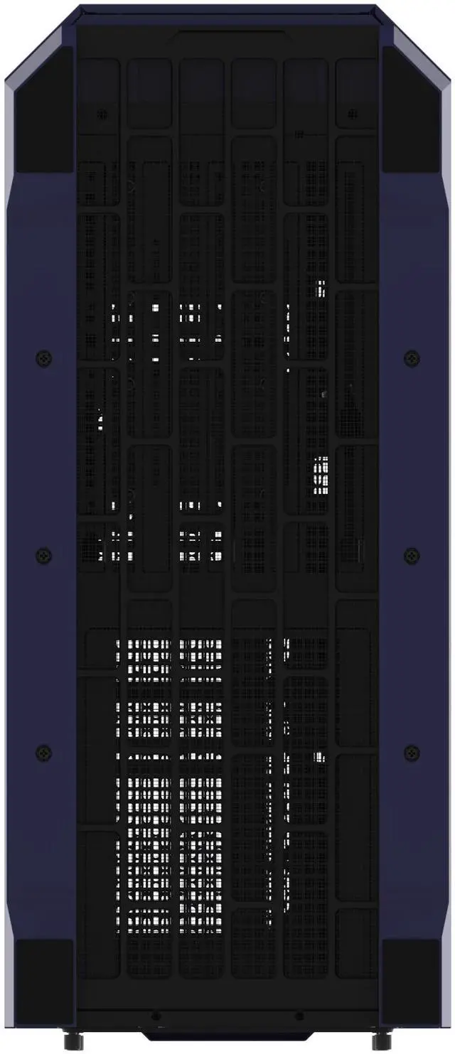 Alt view image 6 of 8 - Thermaltake View 600 TG; Full Tower; 420mm Radiator Support; 480mm GPU Clearance; Hidden Connector Support; Rotatable PCIe Slots; 220mm PSU Clearance; Future Dusk; CA-11H-00FNWN-00