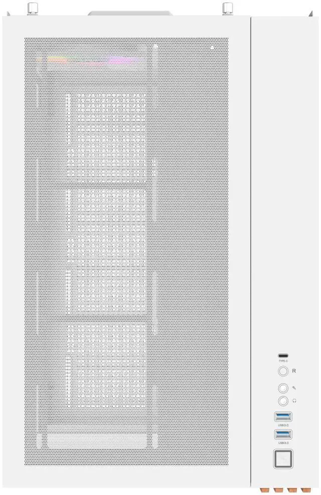 Alt view image 7 of 7 - Thermaltake View 380 WS ARGB; Mid Tower Chassis; Side Wood Trim; 4x120mm ARGB Lite Fans Included; 360mm Radiator Support; 415mm GPU Clearance; 200mm Max PSU Length; 160mm Air Cooler Max Height; Dual Chamber; ATX/mATX/mITX; Hidden Connector