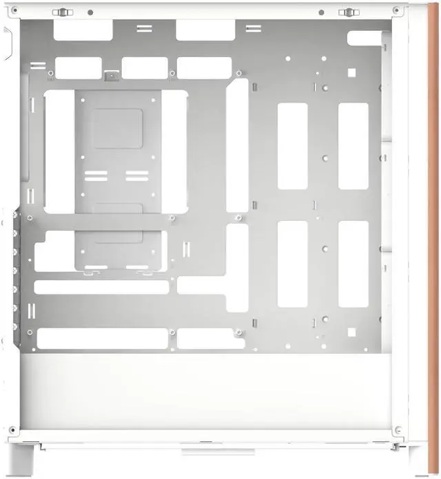 Alt view image 4 of 10 - Thermaltake S370 WS; Mid Tower Chassis; Wood Front Trim; 4x120mm CT120 PWM Fans Included; 360mm Radiator Support; 410mm GPU Clearance; 200mm Max PSU Length; 175mm Air Cooler Max Height; E-ATX/ATX/mATX/mITX; Hidden Connector Support