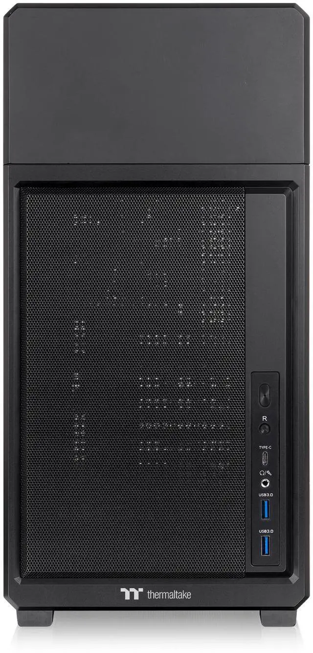 Alt view image 3 of 9 - Thermaltake TR300; Mid Tower; 1x120mm PWM Fan Included; ATX/mATX/mITX Support; 360mm Radiator Support; 410mm GPU Clearance; 260mm PSU Clearance; 165mm Air Cooler Clearance; Black; CA-11M-00M1WN-00