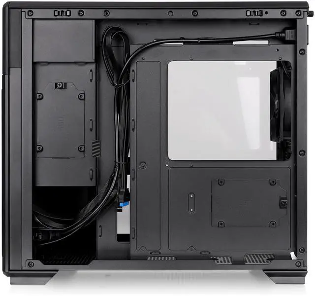 Alt view image 5 of 9 - Thermaltake TR300; Mid Tower; 1x120mm PWM Fan Included; ATX/mATX/mITX Support; 360mm Radiator Support; 410mm GPU Clearance; 260mm PSU Clearance; 165mm Air Cooler Clearance; Black; CA-11M-00M1WN-00