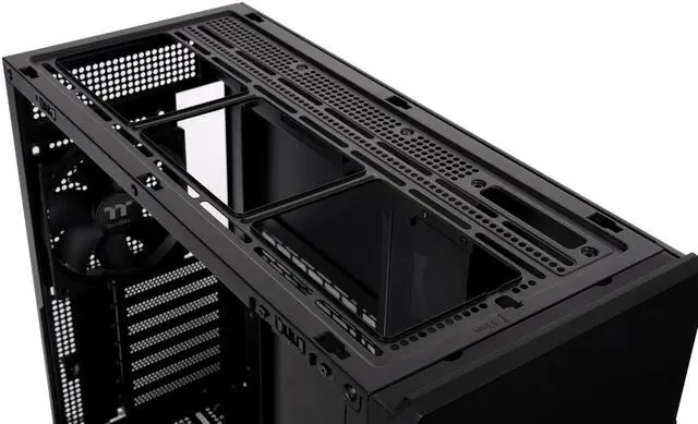 Alt view image 9 of 9 - Thermaltake TR300; Mid Tower; 1x120mm PWM Fan Included; ATX/mATX/mITX Support; 360mm Radiator Support; 410mm GPU Clearance; 260mm PSU Clearance; 165mm Air Cooler Clearance; Black; CA-11M-00M1WN-00