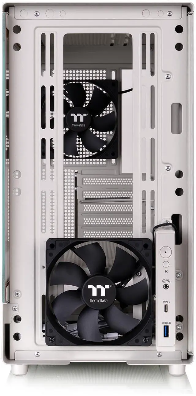 Alt view image 5 of 11 - Thermaltake Retro 260; Micro Chassis; 2x120mm PWM Fans Included; mATX/mITX Support; 280mm Radiator Support; 370mm GPU Clearance; 220mm PSU Clearance; 165mm Air Cooler Clearance; GPU Support Brace