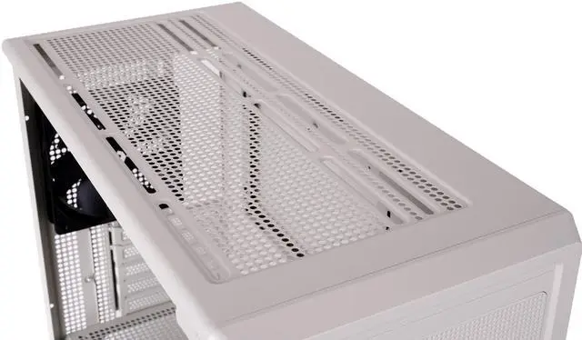 Alt view image 8 of 11 - Thermaltake Retro 260; Micro Chassis; 2x120mm PWM Fans Included; mATX/mITX Support; 280mm Radiator Support; 370mm GPU Clearance; 220mm PSU Clearance; 165mm Air Cooler Clearance; GPU Support Brace