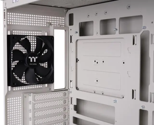 Alt view image 10 of 11 - Thermaltake Retro 360; Mid Tower; 2x120mm PWM Fans Included; ATX/mATX/mITX Support; Hidden Connector Support; 360mm Radiator Support; 400mm GPU Clearance; Vertical GPU Support; Rotatable PCIe Bracket