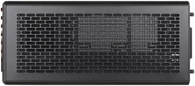 Alt view image 7 of 8 - Thermaltake TR300 WS; Preinstalled 6.0 Inch LCD Screen; Wood Trim; Mid Tower; 1x120mm PWM Fan Included; ATX/mATX/mITX Support; 360mm Radiator Support; 410mm GPU; 260mm PSU; Black