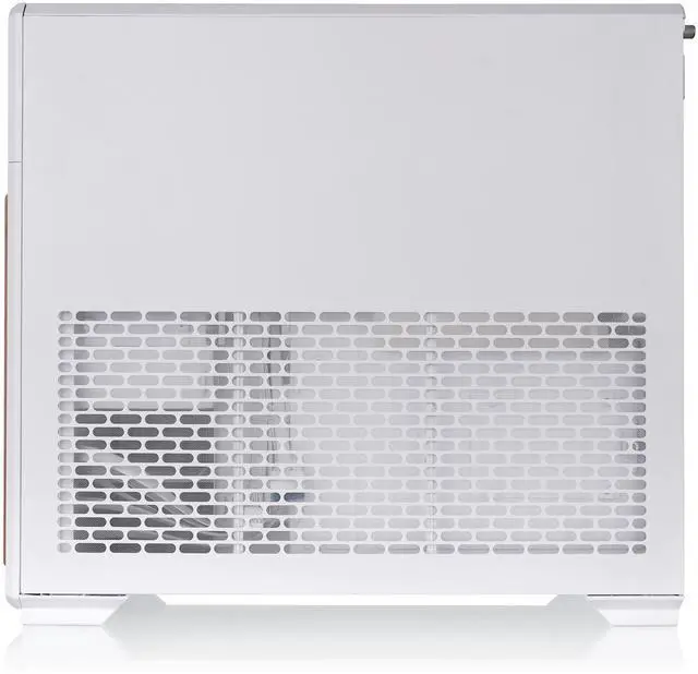 Alt view image 6 of 8 - Thermaltake TR300 WS; Preinstalled 6.0 Inch LCD Screen; Wood Trim; Mid Tower; 1x120mm PWM Fan Included; ATX/mATX/mITX Support; 360mm Radiator Support; 410mm GPU; 260mm PSU; Snow