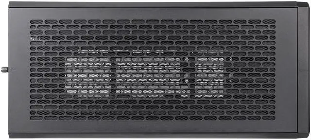 Alt view image 7 of 8 - Thermaltake TR200; Preinstalled 6.0 Inch LCD Screen; Micro Chassis; 1x120mm PWM Fan Included; mATX/mITX Support; 360mm Radiator Support; 365mm GPU; 258mm PSU; 175mm Air Cooler; Black
