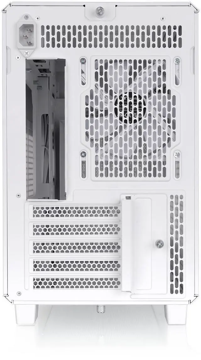 Alt view image 5 of 8 - Thermaltake TR200; Preinstalled 6.0 Inch LCD Screen; Micro Chassis; 1x120mm PWM Fan Included; mATX/mITX Support; 360mm Radiator Support; 365mm GPU Clearance; 258mm PSU; 175mm Air Cooler; Snow