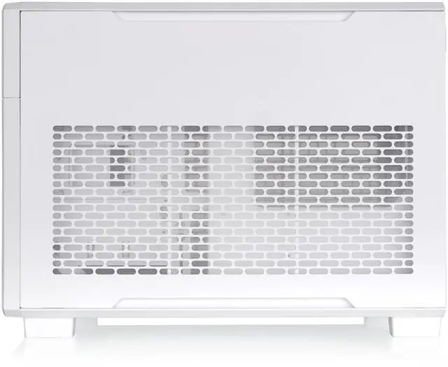 Alt view image 6 of 8 - Thermaltake TR200; Preinstalled 6.0 Inch LCD Screen; Micro Chassis; 1x120mm PWM Fan Included; mATX/mITX Support; 360mm Radiator Support; 365mm GPU Clearance; 258mm PSU; 175mm Air Cooler; Snow