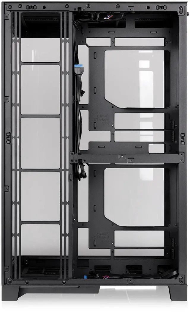 Alt view image 4 of 9 - Thermaltake CAPO X; Dual System Chassis; mATX/mITX; 4mm Curved TG; mATX Hidden Connector Support; 420mm Radiator Support; 420mm GPU Clearance; 250mm PSU Clearance; 180mm Air Cooler Clearance; Black