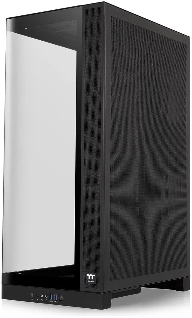 Alt view image 7 of 9 - Thermaltake CAPO X; Dual System Chassis; mATX/mITX; 4mm Curved TG; mATX Hidden Connector Support; 420mm Radiator Support; 420mm GPU Clearance; 250mm PSU Clearance; 180mm Air Cooler Clearance; Black
