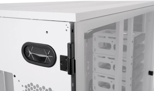 Alt view image 17 of 18 - Thermaltake AX1000 TG; Super Tower Chassis; Dual-System Workstation Support; SSI-CEB/SSI-EEB/XL-ATX/E-ATX/ATX/mATX/mITX; Hidden Connector Support; 420mm AIO Radiator Support; 560mm DIY Radiator -Snow