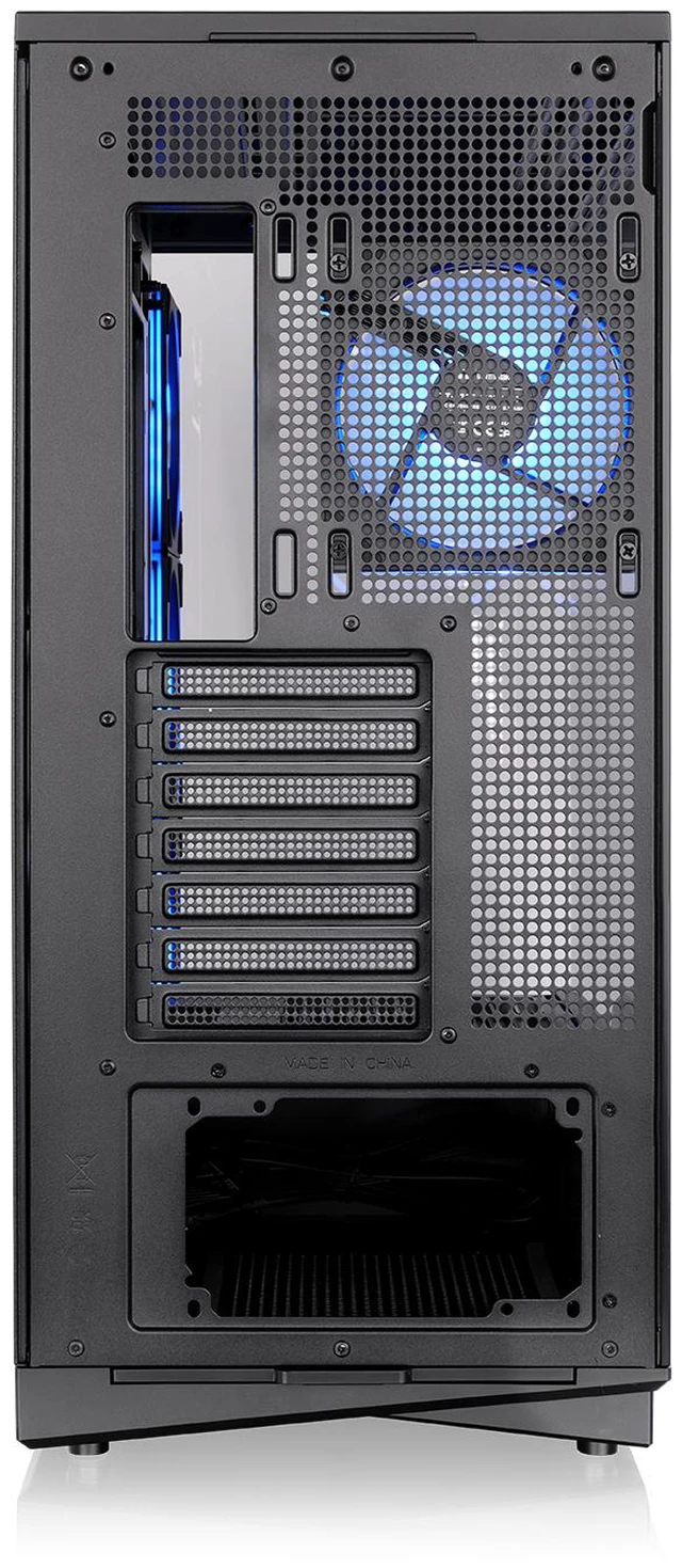 Alt view image 6 of 9 - Thermaltake Stage 450 TG ARGB; Mid Tower Chassis; 3x120mm Infinity ARGB Reverse PWM fans, 1x120mm Infinity ARGB PWM fan; mITX/mATX/ATX Support; 360mm Radiator Support; Black; CA-12B-00M1WN-00