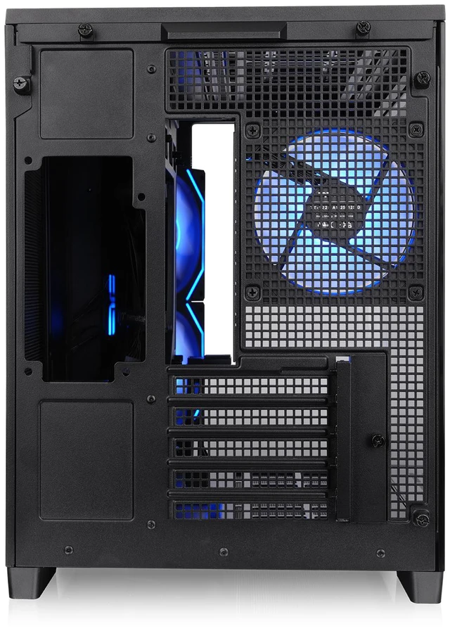 Alt view image 7 of 10 - Thermaltake Arcus 280 TG ARGB; Micro Tower Chassis; 4mm Curved Tempered Glass; 2x120mm Infinity ARGB Reverse PWM fans, 1x120mm Infinity ARGB PWM fan; mITX/mATX Support; Black; CA-11Y-00M1WN-00