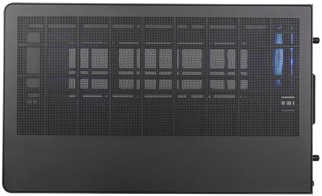 Alt view image 8 of 10 - Thermaltake Arcus 280 TG ARGB; Micro Tower Chassis; 4mm Curved Tempered Glass; 2x120mm Infinity ARGB Reverse PWM fans, 1x120mm Infinity ARGB PWM fan; mITX/mATX Support; Black; CA-11Y-00M1WN-00