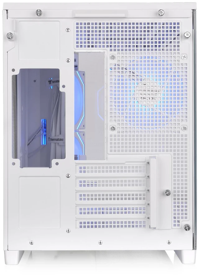 Alt view image 7 of 12 - Thermaltake Arcus 280 TG ARGB; Micro Tower Chassis; 4mm Curved Tempered Glass; 2x120mm Infinity ARGB Reverse PWM fans, 1x120mm Infinity ARGB PWM fan; mITX/mATX Support; Snow; CA-11Y-00M6WN-00