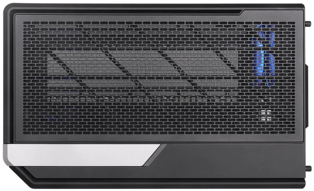 Alt view image 10 of 13 - Thermaltake View 590 TG ARGB; Mid Tower; 4mm Curved Tempered Glass; 3x120mm Infinity ARGB Reverse PWM fans, 2x120mm Infinity ARGB PWM Fans; mITX/mATX/ATX Support; Black; CA-12C-00M1WN-01