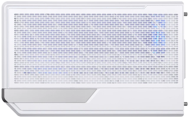Alt view image 9 of 12 - Thermaltake View 590 TG ARGB; Mid Tower; 4mm Curved Tempered Glass; 3x120mm Infinity ARGB Reverse PWM fans, 2x120mm Infinity ARGB PWM Fans; mITX/mATX/ATX Support; Snow; CA-12C-00M6WN-01