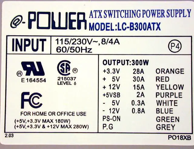 Alt view image 6 of 7 - DYNAPOWER USA Metis CS-I3ACB.701 Beige/ Blue Steel ATX Mid Tower Computer Case 300W Power Supply