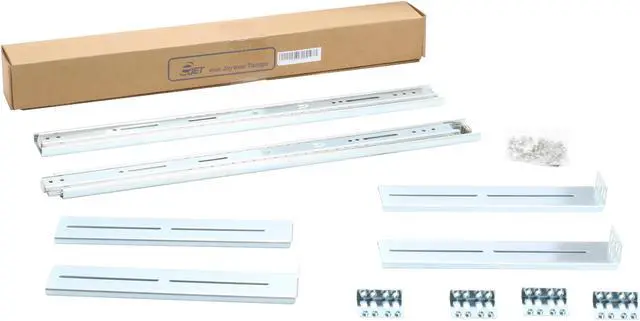 Alt view image 2 of 2 - DYNAPOWER USA 20" Ball Bearing Sliding Rail Kits Industrial Grade Model# EJ-SL8101220