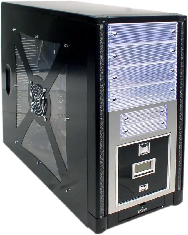 Main image of DYNAPOWER USA 86B2 Black Steel ATX Mid Tower Computer Case 430W Power Supply