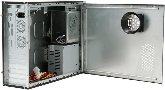 Alt view image 11 of 14 - DYNAPOWER USA Titan C05.N17.M158 Black SGCC Steel ATX Slim Tower Computer Case 430W Power Supply