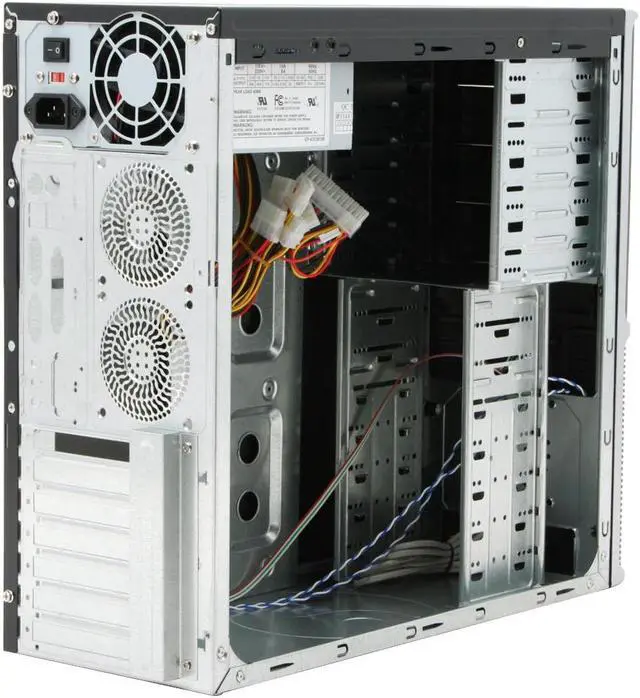 Alt view image 11 of 14 - DYNAPOWER USA Titan C2914.25.M158 Black SGCC Steel ATX Mid Tower Computer Case PEAK: 430W Power Supply